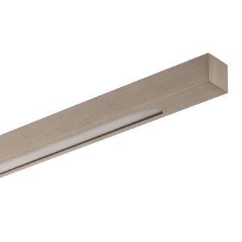 Quitani LED závesné svetlo Tolu, nikel, dĺžka 118 cm