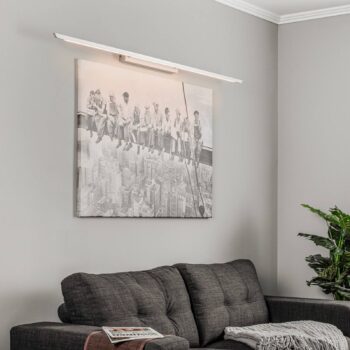Quitani Niara LED lampa CCT hliníková eloxovaná prírodná
