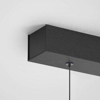 Quitani Persida LED závesné svietidlo, 98 cm, nárazový kov, zlatá farba