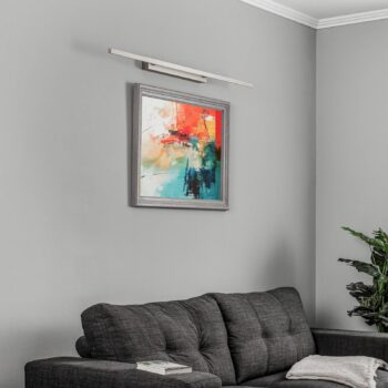 Quitani Talon LED obrazové svetlo hliník/prírodný elox