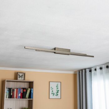 Quitani Talon LED stropné svietidlo 2fl bronzová eloxovaná