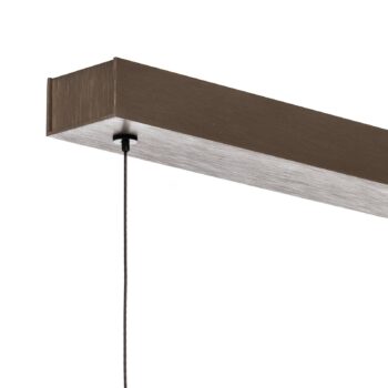 Quitani Talon LED závesná lampa bronzová eloxovaná 24W