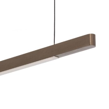 Quitani Talon LED závesná lampa bronzová eloxovaná 24W