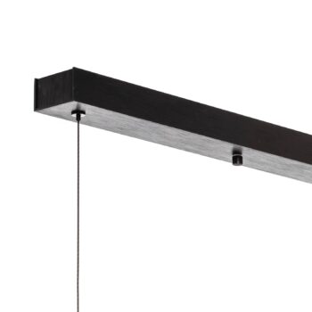 Quitani Talon LED závesná lampa čierna eloxovaná 24W