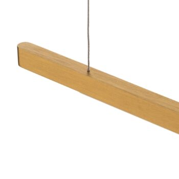 Quitani Talon LED závesná lampa mosadzná eloxovaná 24W