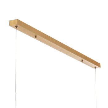 Quitani Talon LED závesná lampa mosadzná eloxovaná 24W