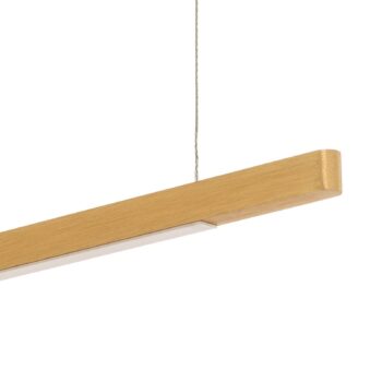 Quitani Talon LED závesná lampa mosadzná eloxovaná 24W