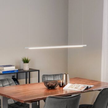 Quitani Talon LED závesné svietidlo hliník/prírodný elox 24W