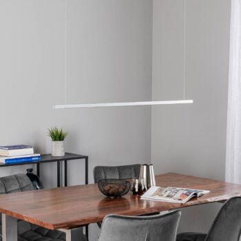 Quitani Talon LED závesné svietidlo hliník/prírodný elox 24W