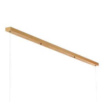 Quitani Talon LED závesné svietidlo mosadzný elox 32W