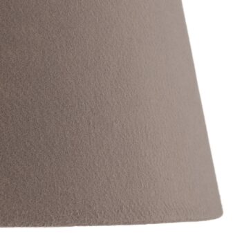 Quitani stojacia lampa Reba, trojnožka, sivá plsť