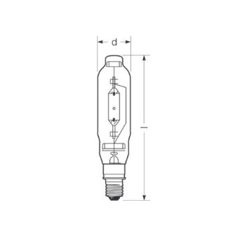 RADIUM Halogenová výbojka E40 2000W HRI-T N/I 4.300K