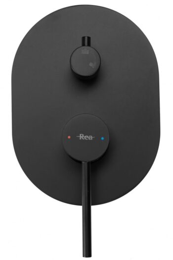 REA REA - Podomietkový sprchový set OVAL čierna BOX REA-P8467