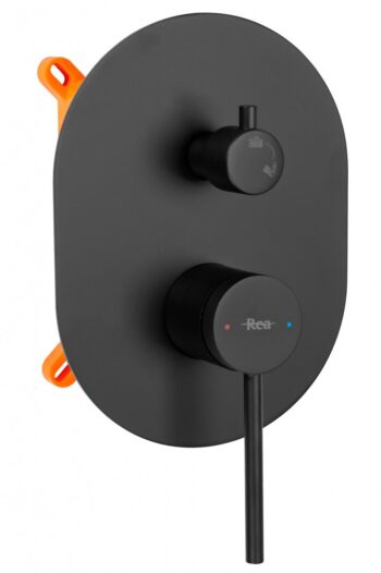 REA REA - Podomietkový sprchový set OVAL čierna BOX REA-P8467