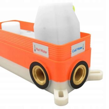REA REA - Sprchový set pod omietku Lungo růžovězlatý REA-P4111
