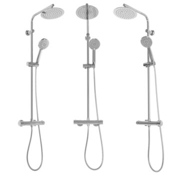 REA REA - Sprchový set s batériou 150mm BLISS Chróm REA-P8805