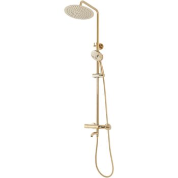 REA REA - Sprchový set s batériou 150mm Lungo zlatá REA-P4114