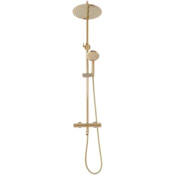 REA REA - Sprchový set s batériou 150mm Lungo zlatá REA-P4114
