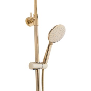 REA REA - Sprchový set s batériou 150mm Lungo zlatá REA-P4114