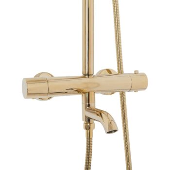 REA REA - Sprchový set s batériou 150mm Lungo zlatá REA-P4114