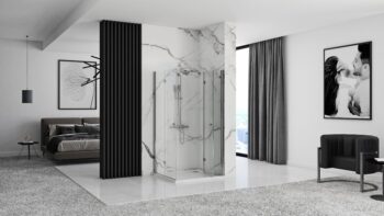 REA - Skladací sprchovací kút Fold N2 90x90 REA-K9991
