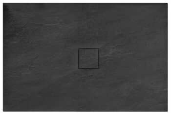 REA - Sprchová vanička Stone 90x120x4 čierna REA-K9603