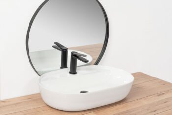 REA - Umývadlo na dosku Aura 60,5x40,5 biela REA-U7900