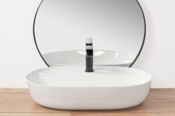 REA - Umývadlo na dosku Aura 60,5x40,5 biela REA-U7900