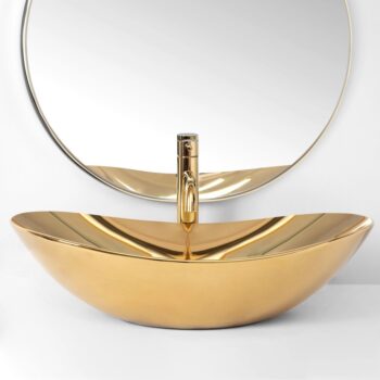REA - Umývadlo na dosku Royal Gold REA-U4545