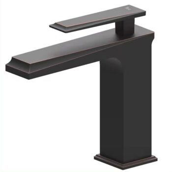 REA - Umývadlová batéria Romano Old Black/čierna nízka REA-B9900