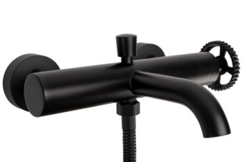 REA - Vaňová batéria 150mm VERTIGO BLACK MAT ČIERNA REA-B9669