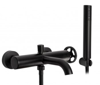 REA - Vaňová batéria 150mm VERTIGO BLACK MAT ČIERNA REA-B9669