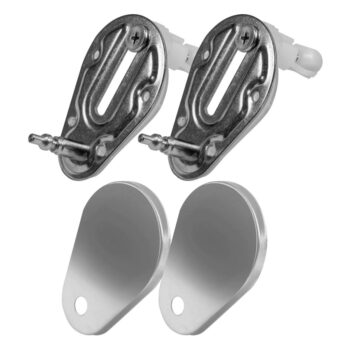REA - Závesná WC misa vrátane sedátka Carlo Mini Flat biela/zlatý prúžok REA-C1222