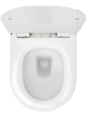 REA - Závesná WC misa vrátane sedátka Granit Shiny REA-C8002