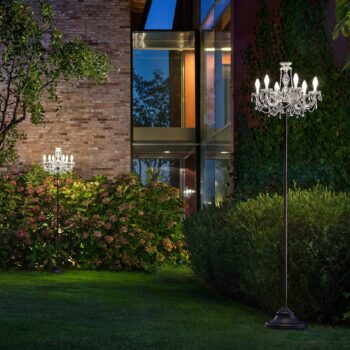 RGBW vonkajšia stojaca lampa Drylight – aplikácia