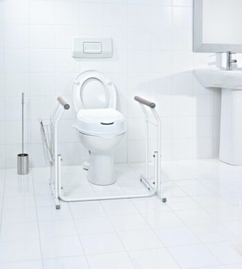 RIDDER - HANDICAP Oporný systém madiel u WC, biele A0110101