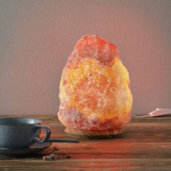 ROCK - Lampa zo soľného kryštálu 4-6 kg, výška cca 23 cm