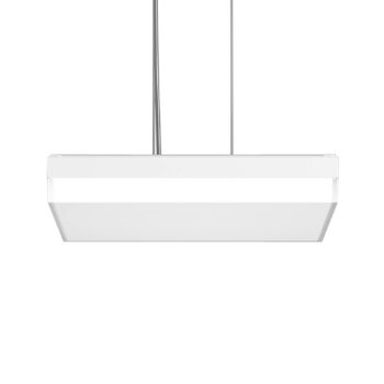 RZB Flat Slim+ Závesné svietidlo DALI 43x43cm 41W biela/matná