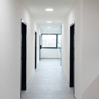 RZB HB 801 LED zapustené svietidlo IP54 Ø19cm 16W