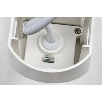 Rabalux 77161 vonkajšie nástenné LED svietidlo Urfa, 9W, IP65, biela, 11,5 cm