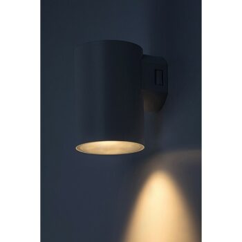 Rabalux 77161 vonkajšie nástenné LED svietidlo Urfa, 9W, IP65, biela, 11,5 cm