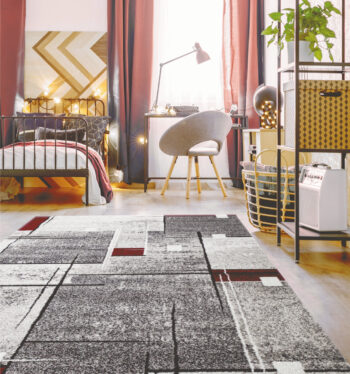 Ragolle, Kusový koberec Pherris 30241-0264 red/beige, 200x290, béžová, kancelária
