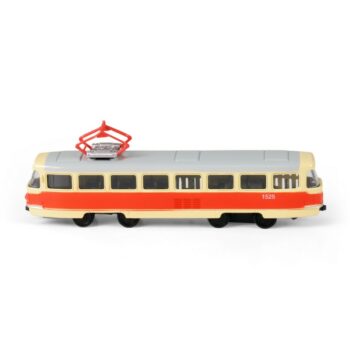 Rappa Električka česká retro kovová, 16 cm