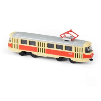 Rappa Električka česká retro kovová, 16 cm