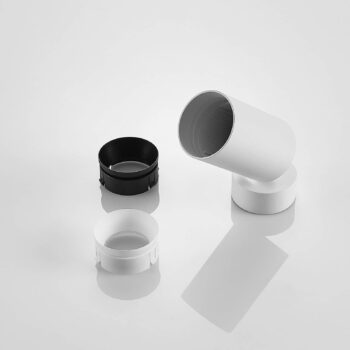 Reflektor Arcchio Brinja, sada 4 ks, biely, okrúhly, Ø 6 cm, GU10
