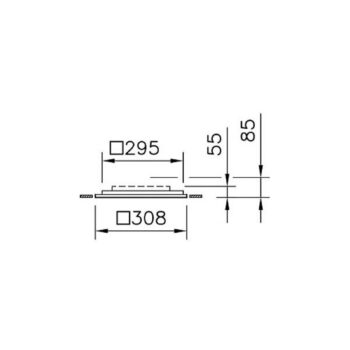 Regent Dime Office zapustené 30,8 cm 12 W 3 000 K