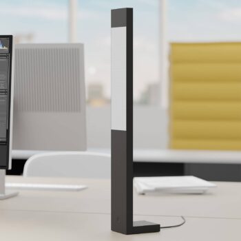 Regent Joker stolná LED lampa, čierna