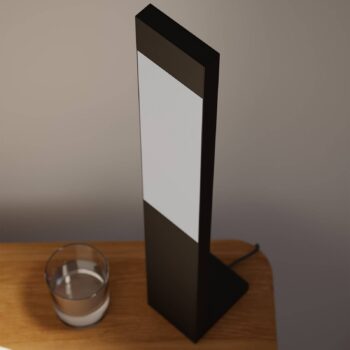 Regent Joker stolná LED lampa, čierna