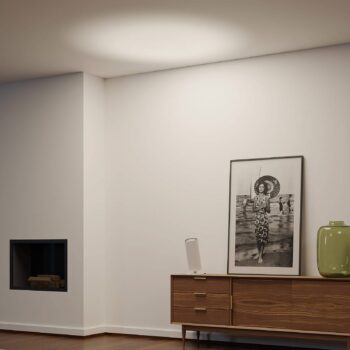 Regent Stream Table úzke digital 143W 480 biela