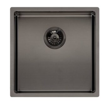 Reginox Reginox - Nerezový drez Miami 40x40, gun metal R30691